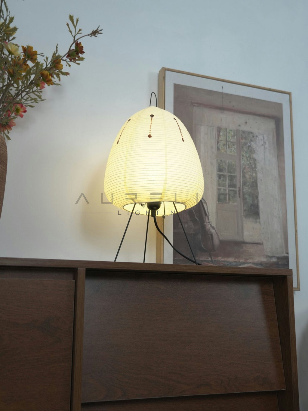 Japanese Lantern Table Lamp