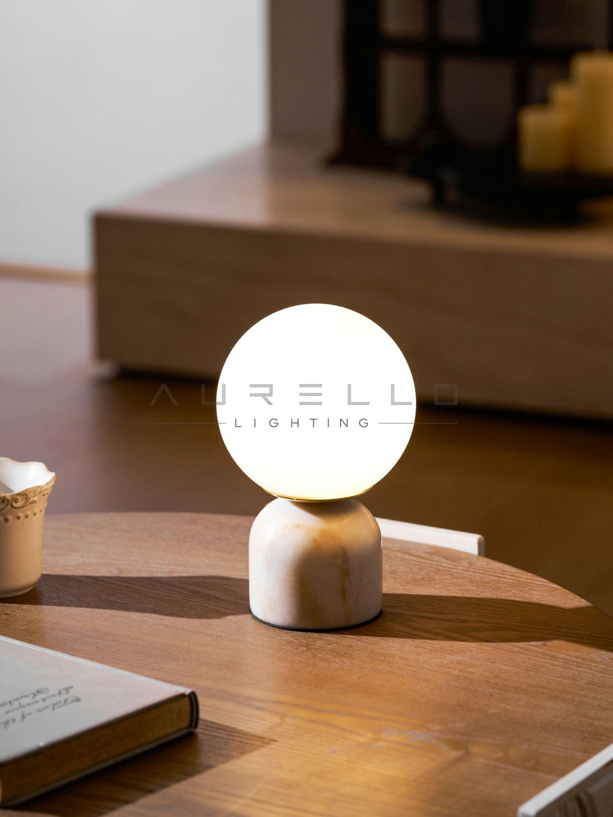 Sylas Marble Table Lamp
