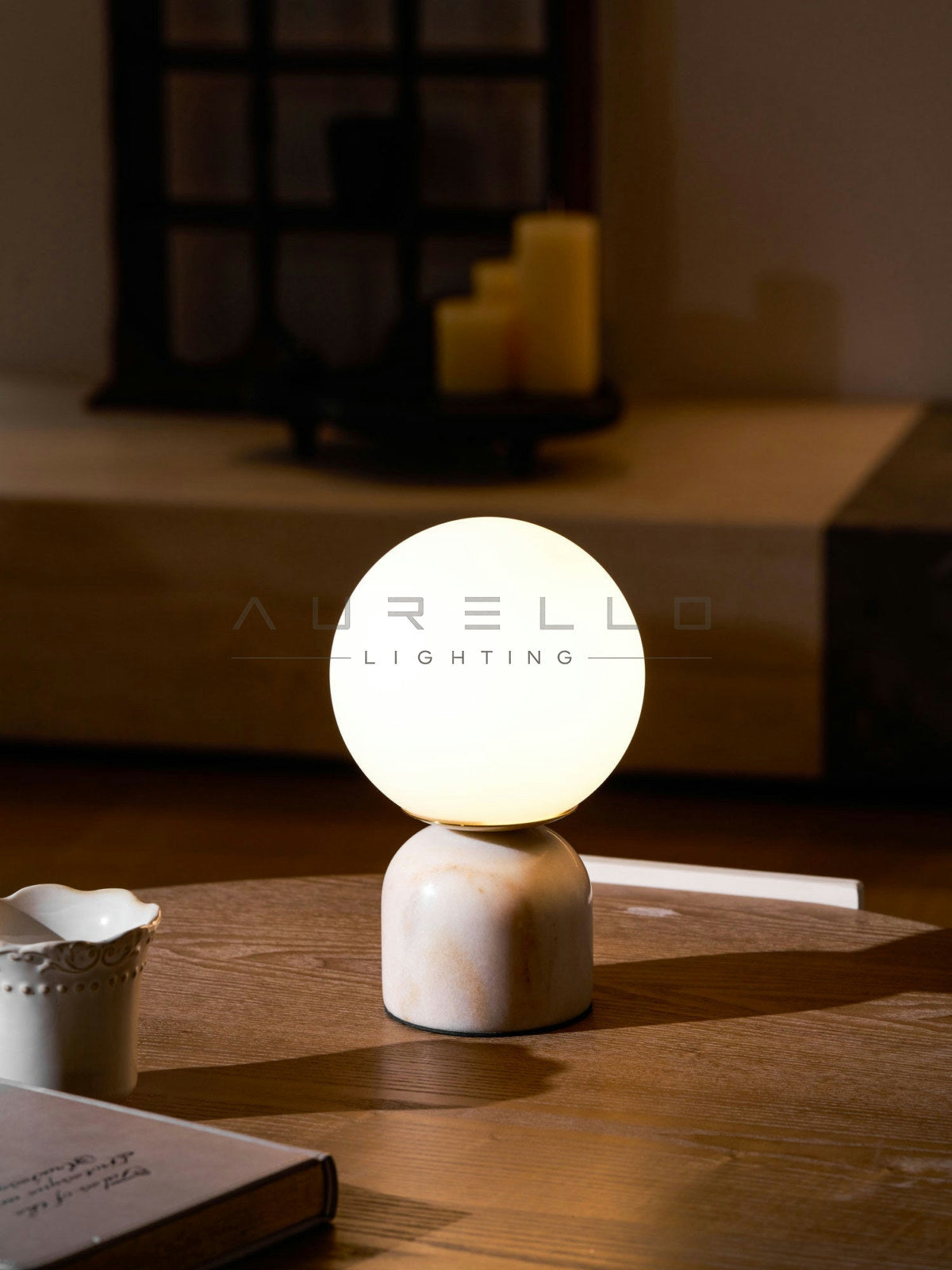 Sylas Marble Table Lamp