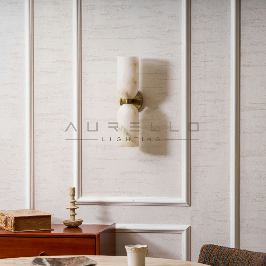 Alabaster Nexus Wall Sconce