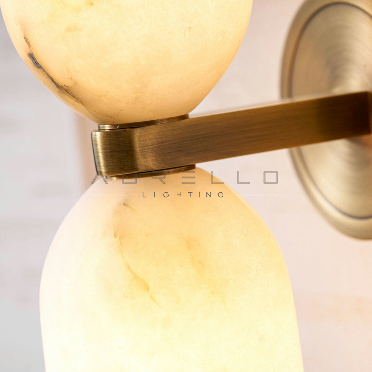 Alabaster Nexus Wall Sconce