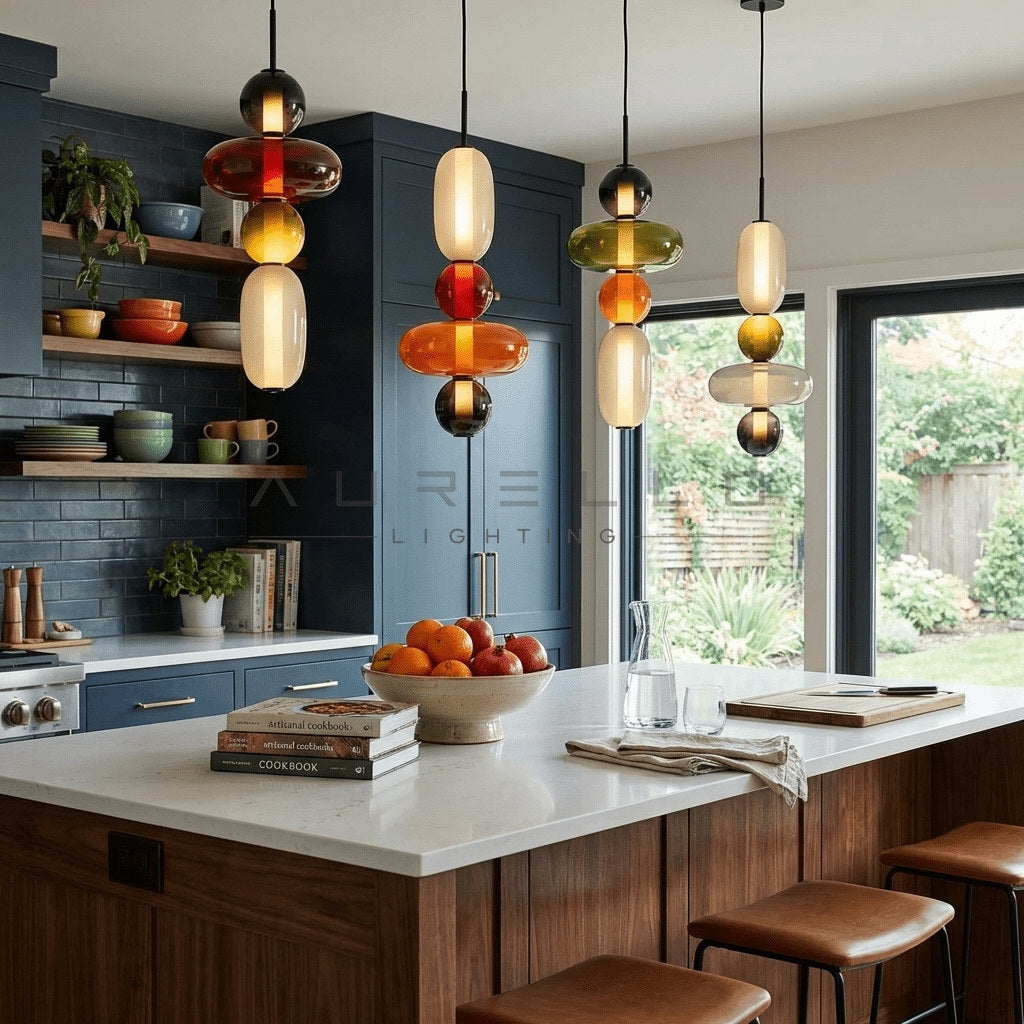 Candied Glass Pendant Light