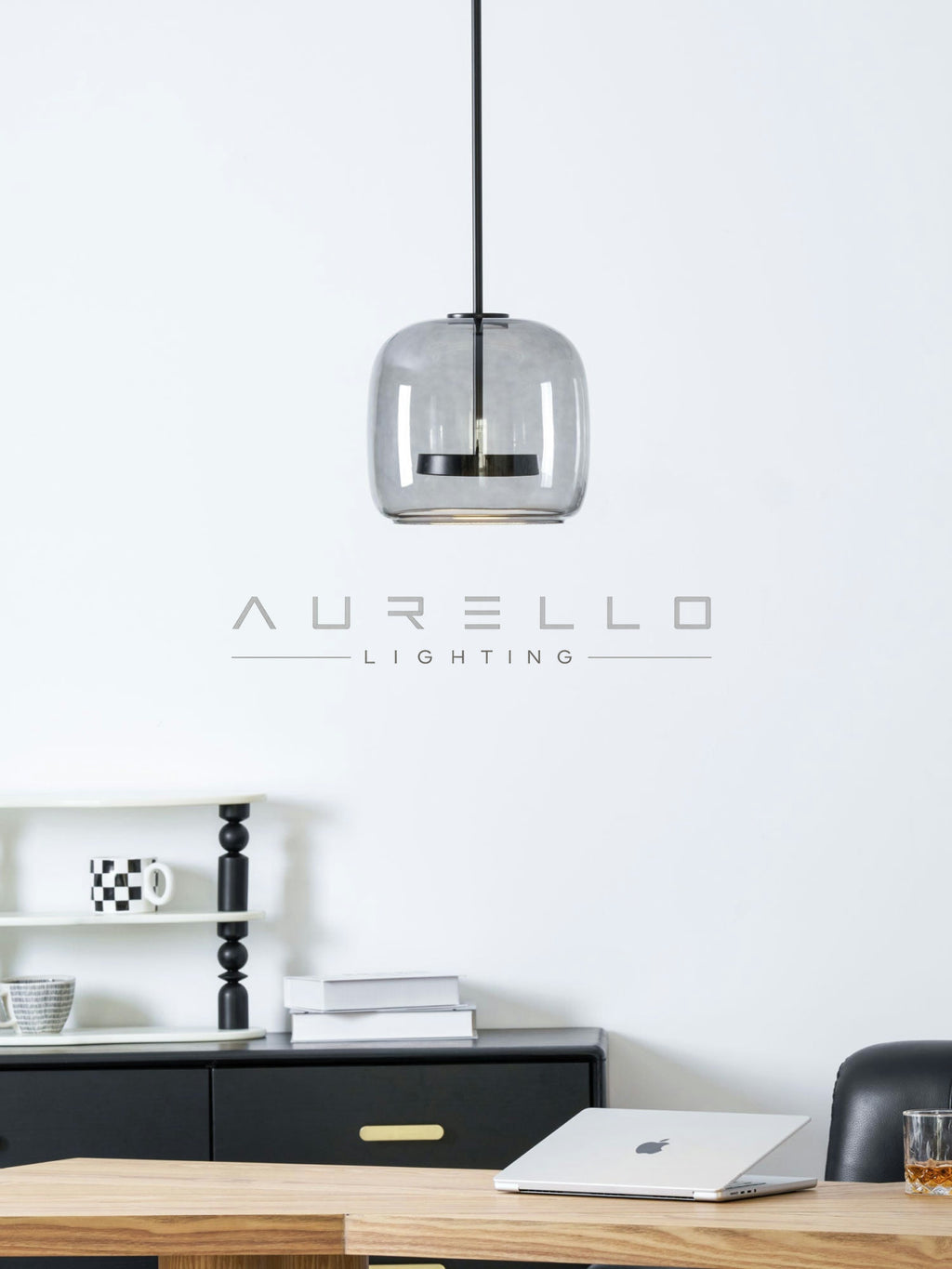 Metro Sphere Glass Pendant Lamp