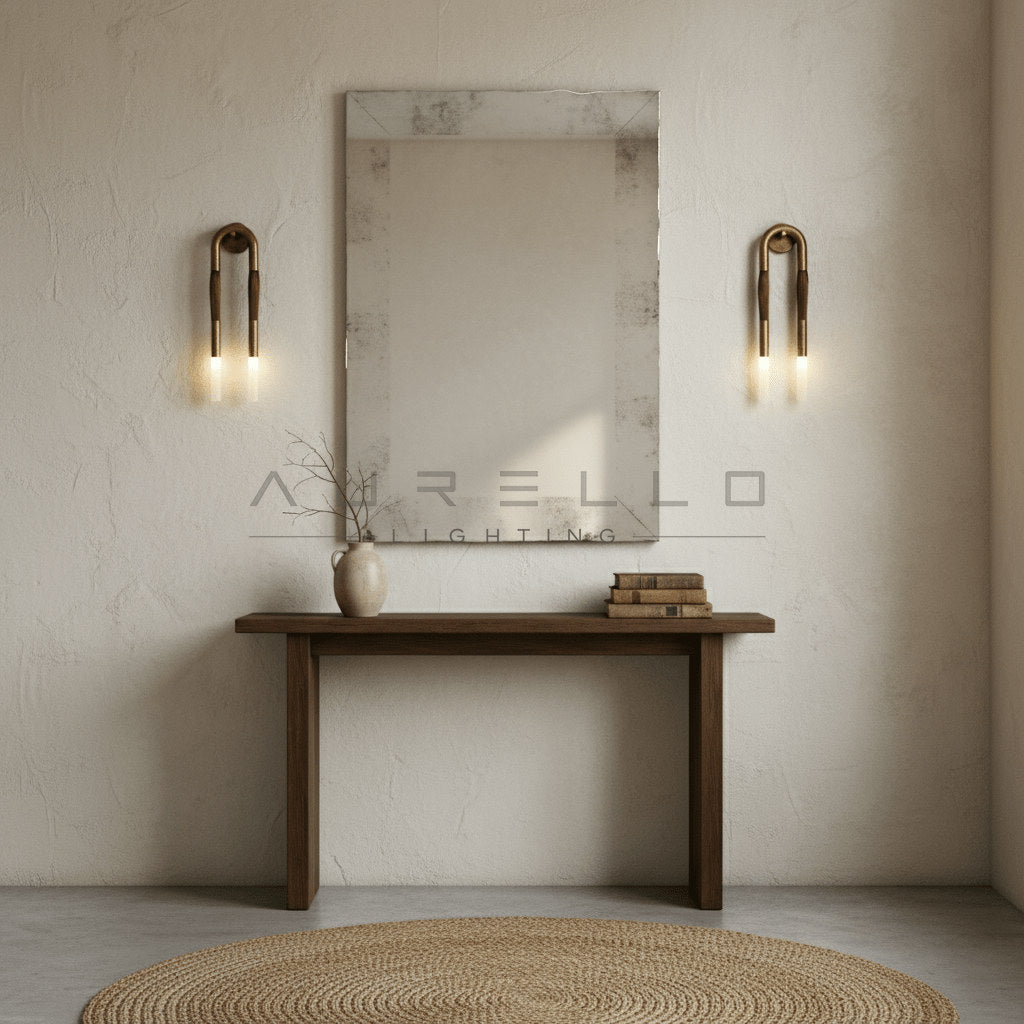 Horsehair Wall Lamp