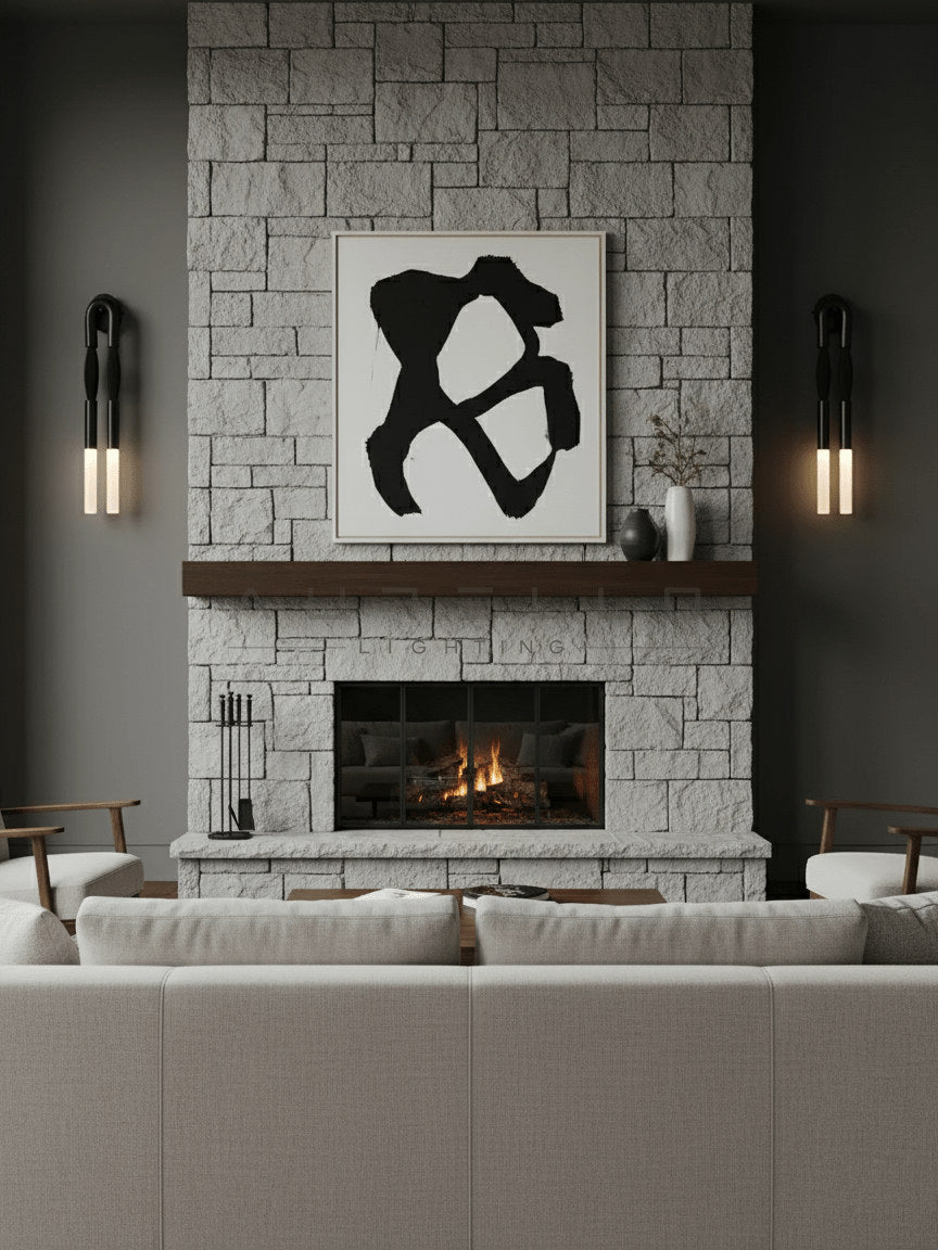 Horsehair Wall Lamp