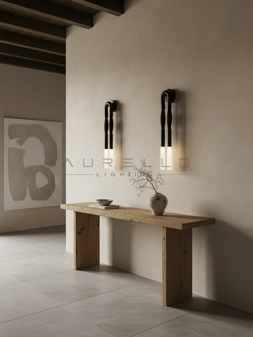 Horsehair Wall Lamp