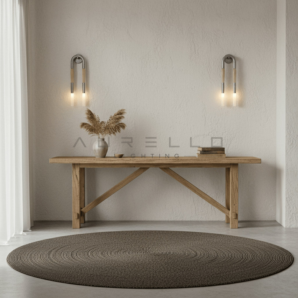 Horsehair Wall Lamp