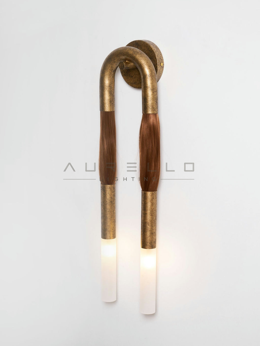Horsehair Wall Lamp