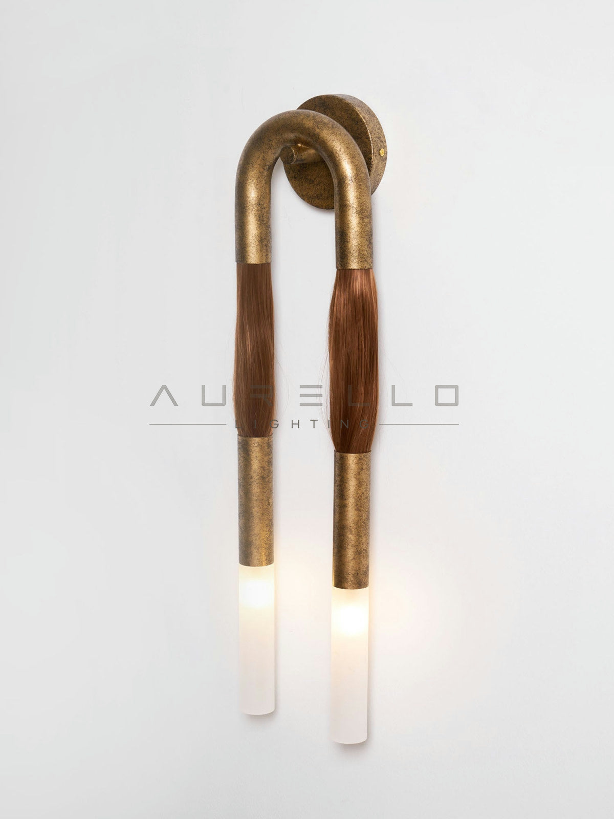 Horsehair Wall Lamp
