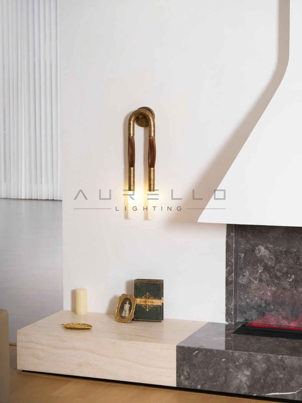 Horsehair Wall Lamp