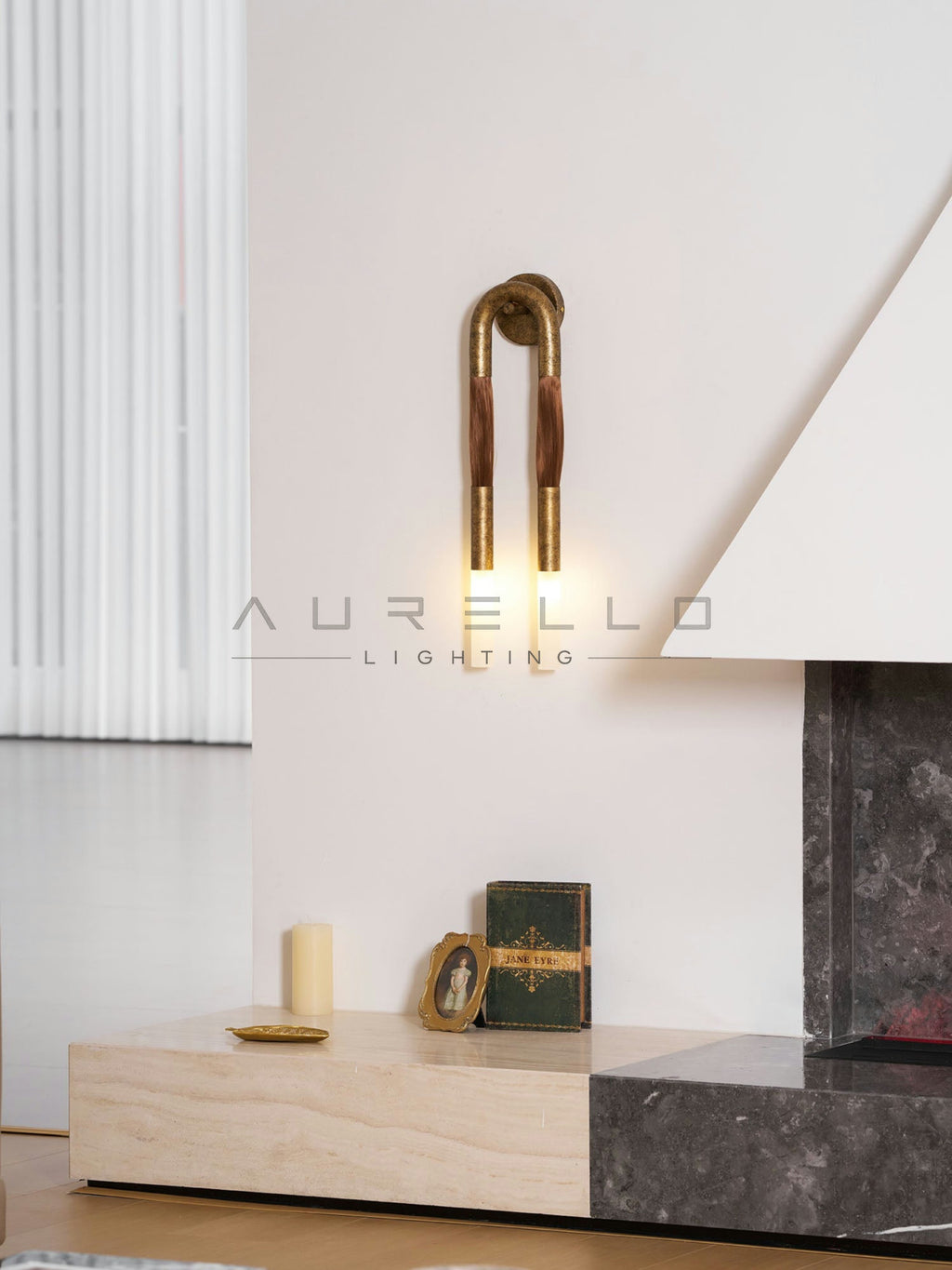 Horsehair Wall Lamp