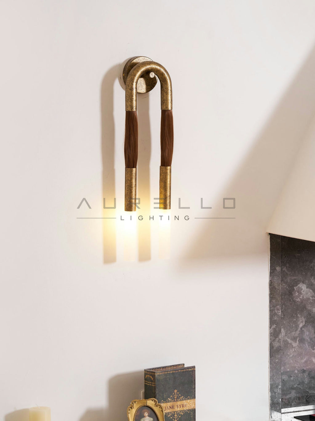 Horsehair Wall Lamp