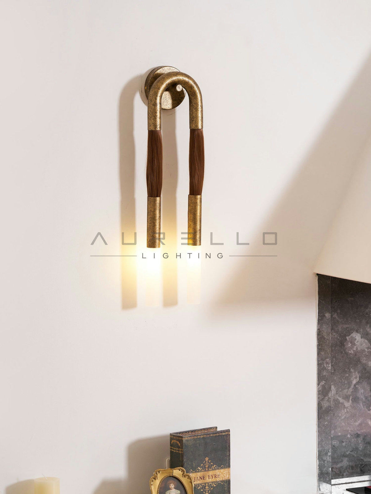 Horsehair Wall Lamp