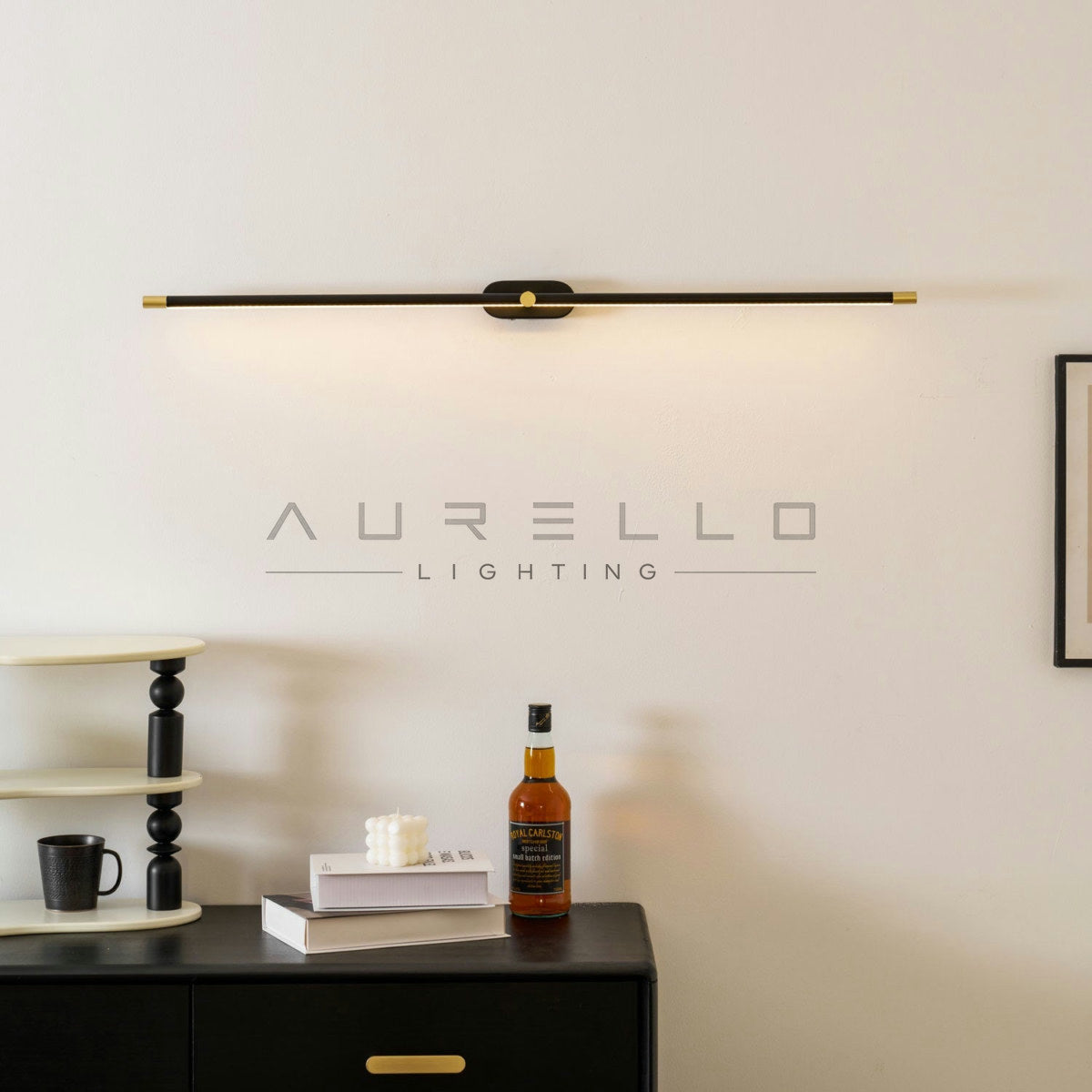 Minimalist Linear Rechargeable Wall Lamp