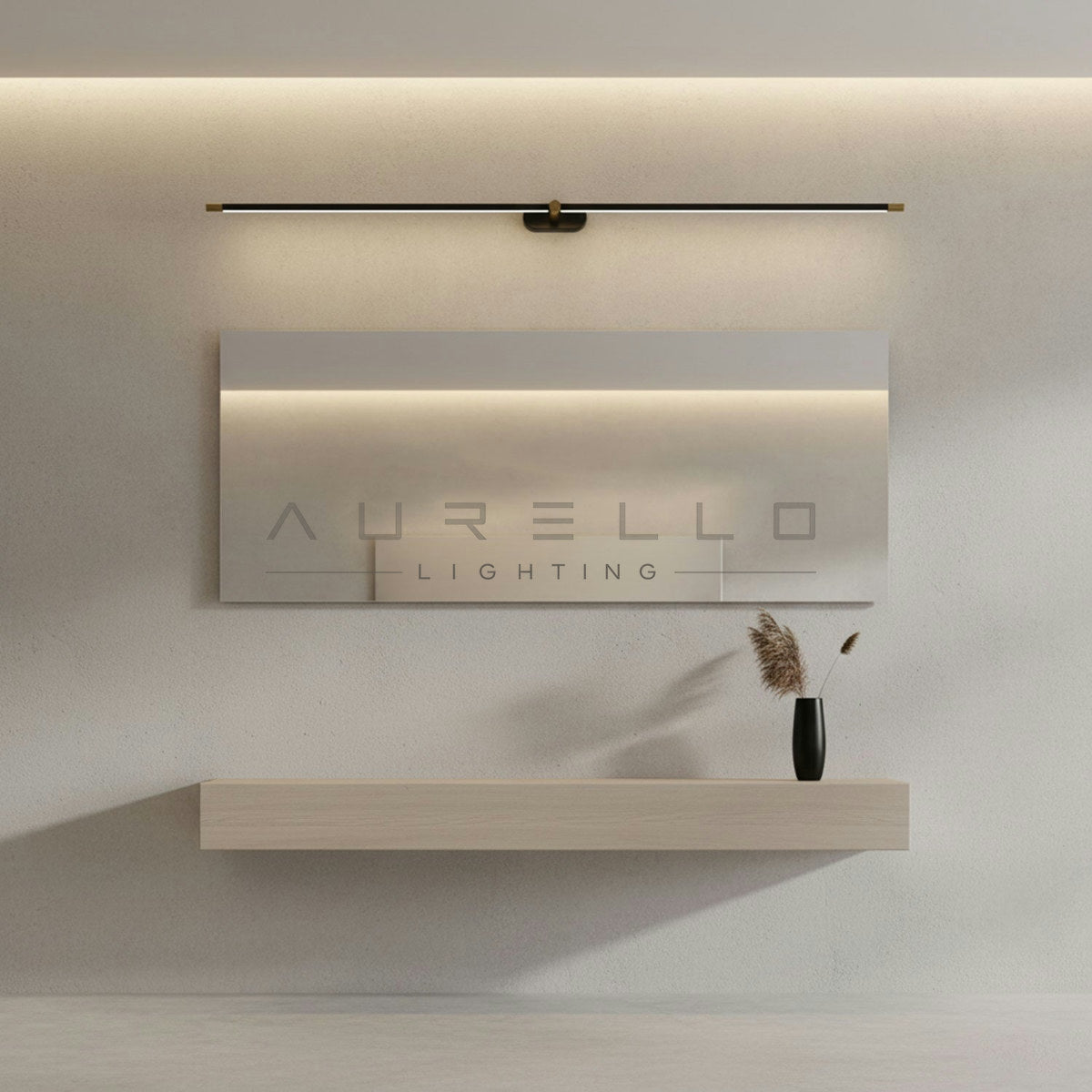 Minimalist Linear Rechargeable Wall Lamp