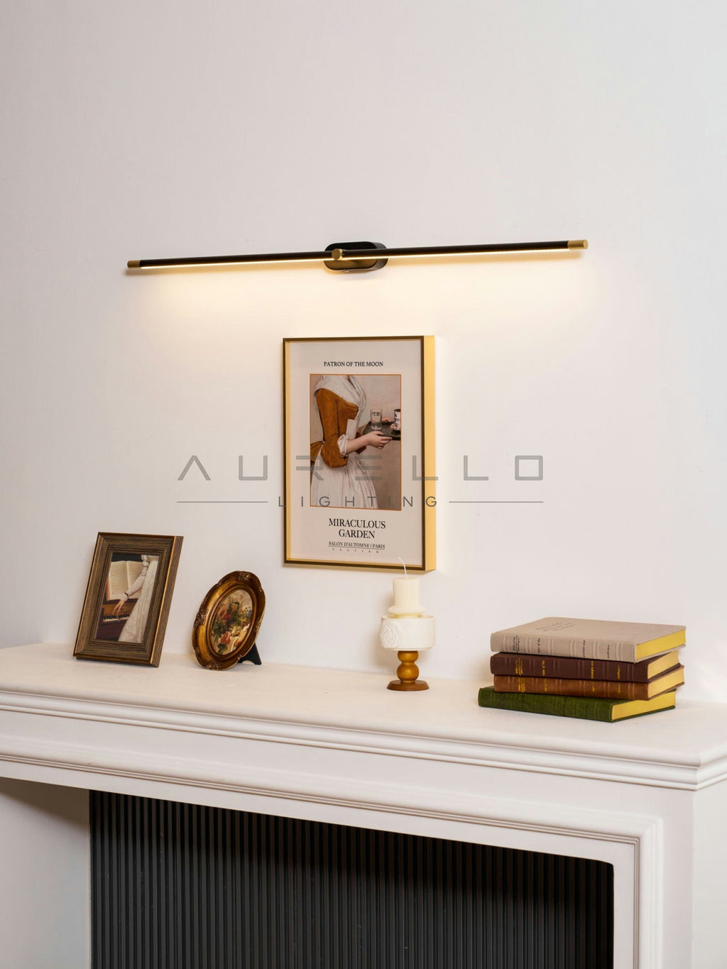 Minimalist Linear Rechargeable Wall Lamp