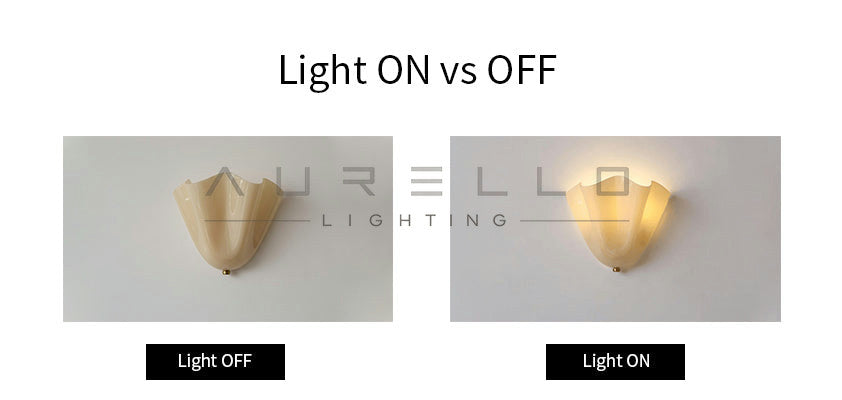 Petalia Wall Light four color options