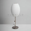 Faux Silk Bubble Table Lamp