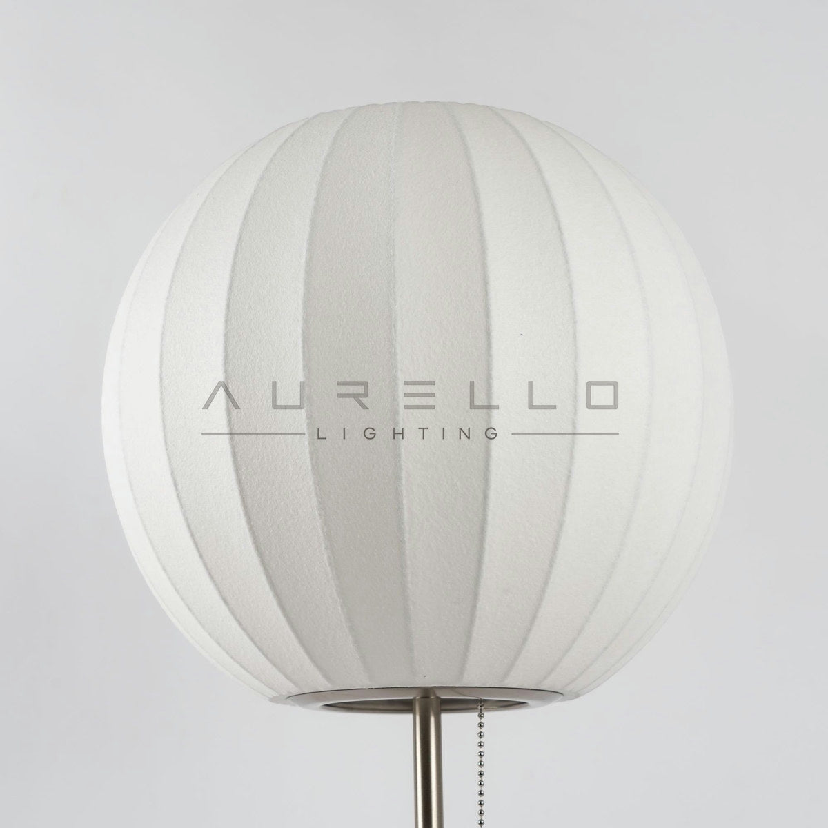 Faux Silk Bubble Table Lamp