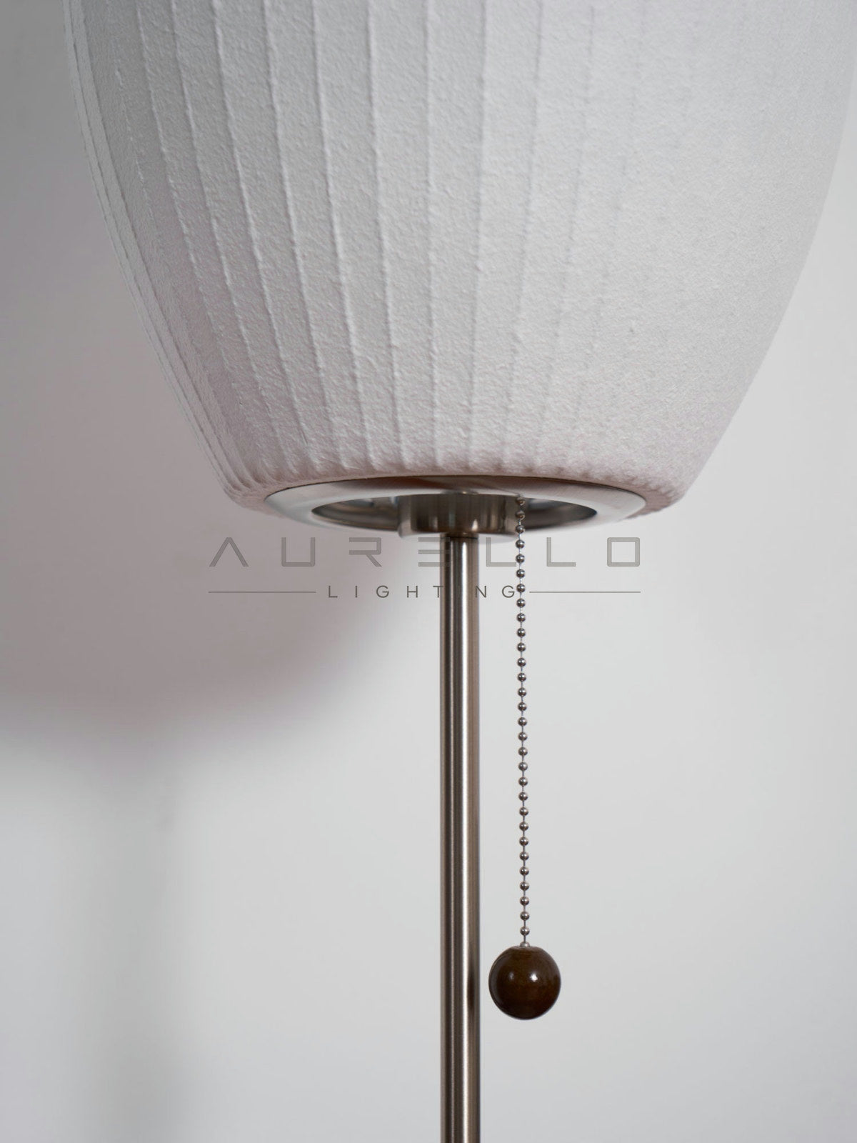 Faux Silk Bubble Table Lamp