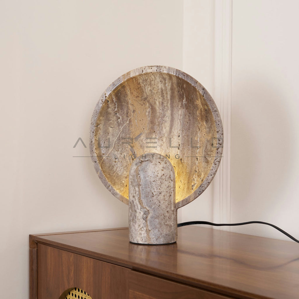 Eclipse Stone Table Lamp