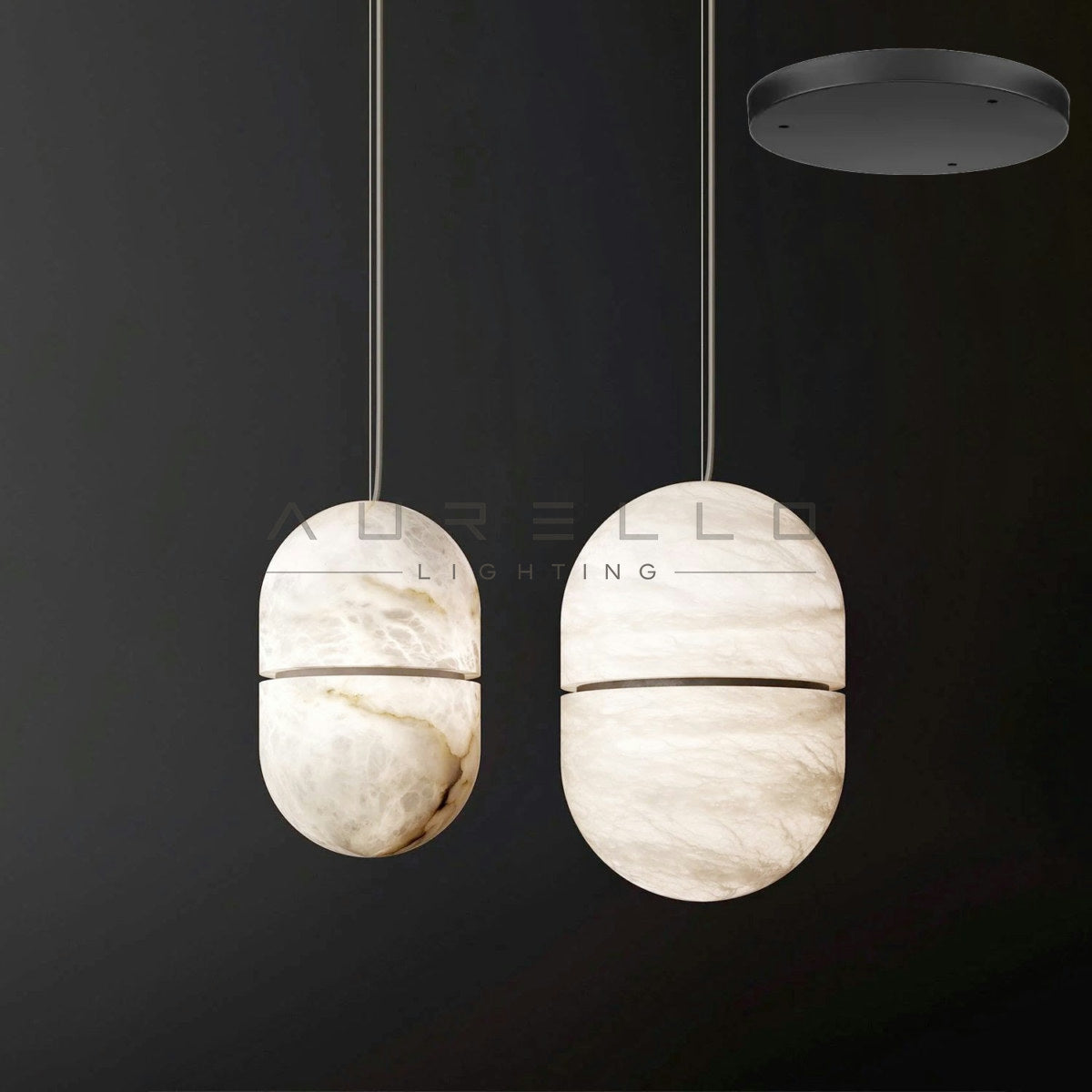 YUM Alabaster Pendant Light