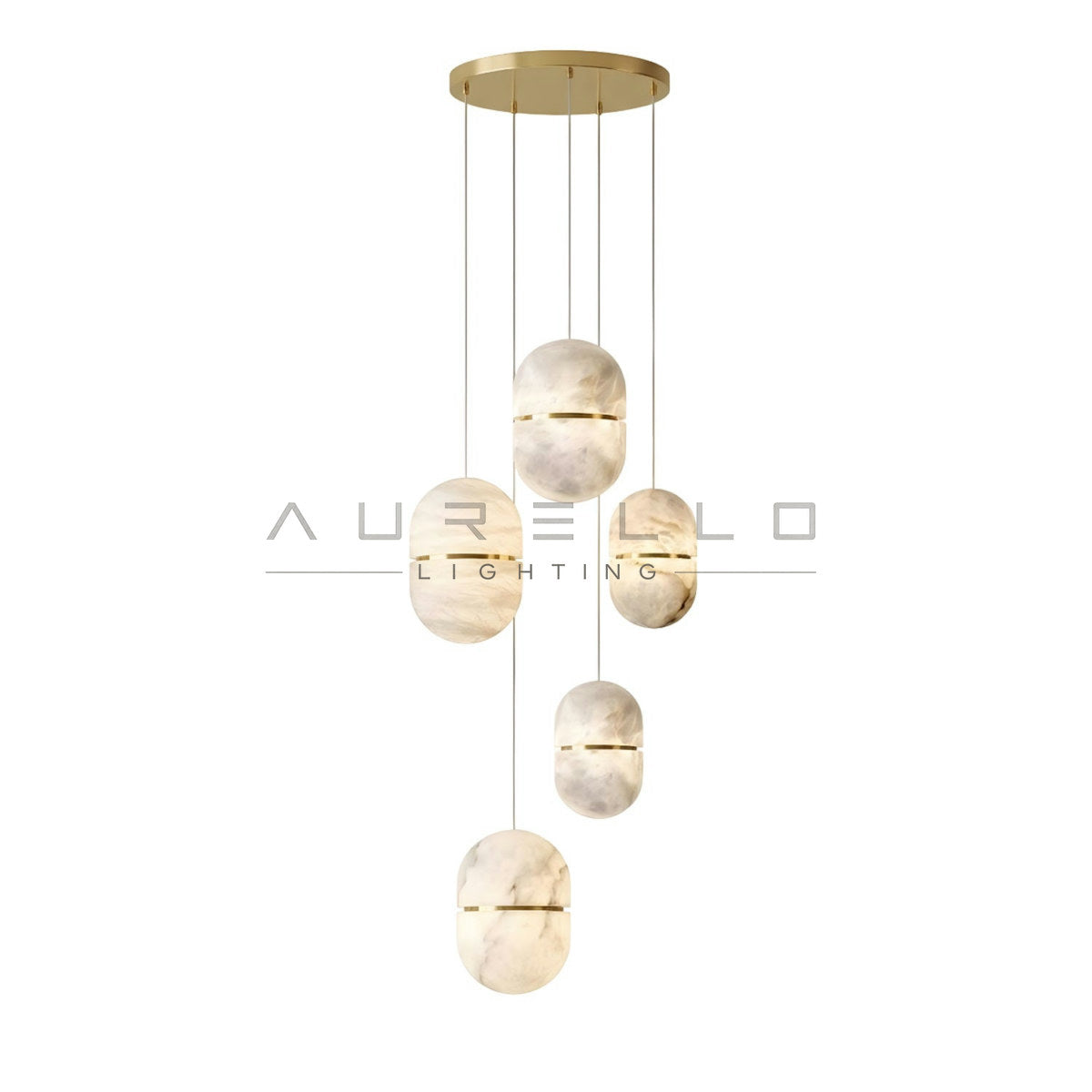 YUM Alabaster Pendant Light