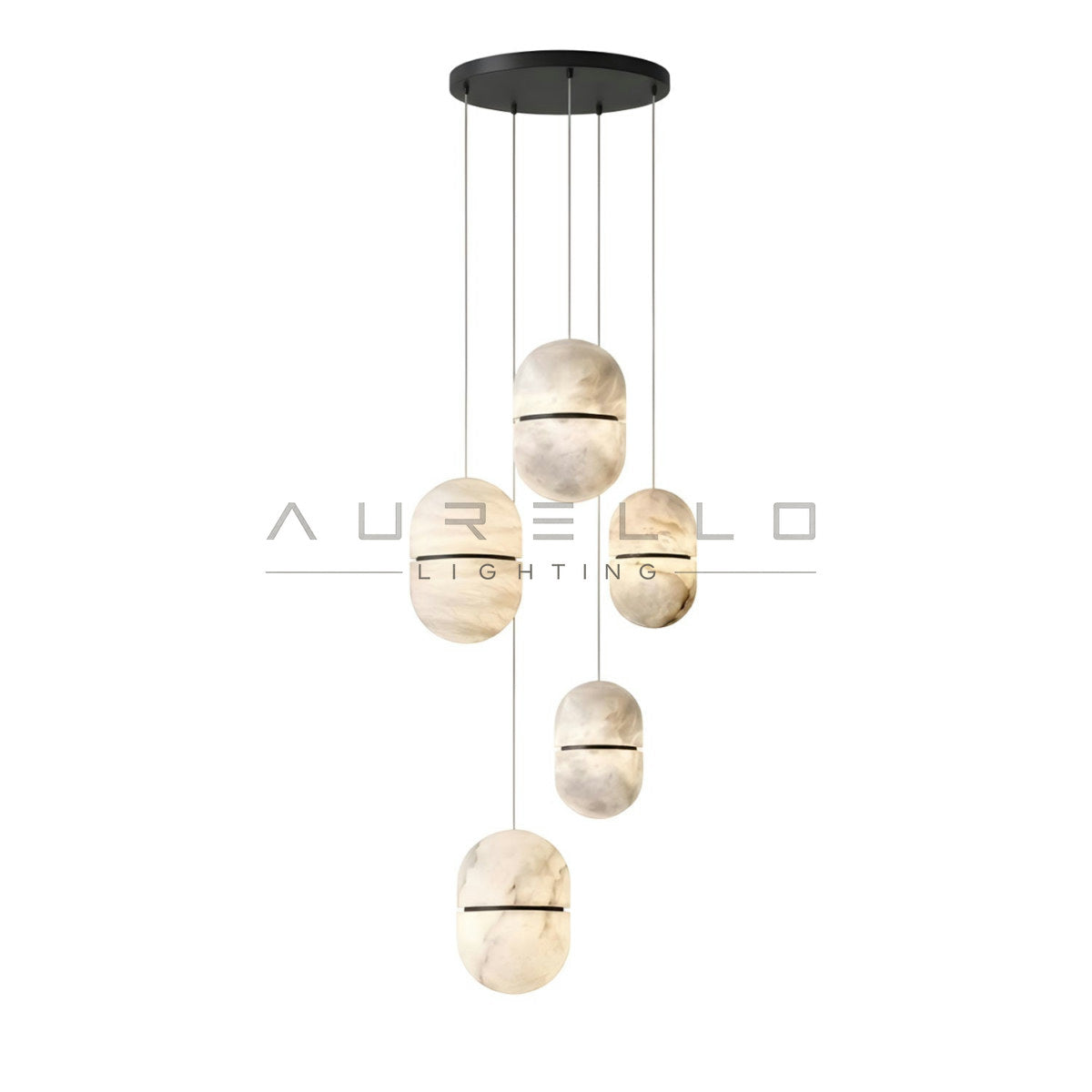 YUM Alabaster Pendant Light