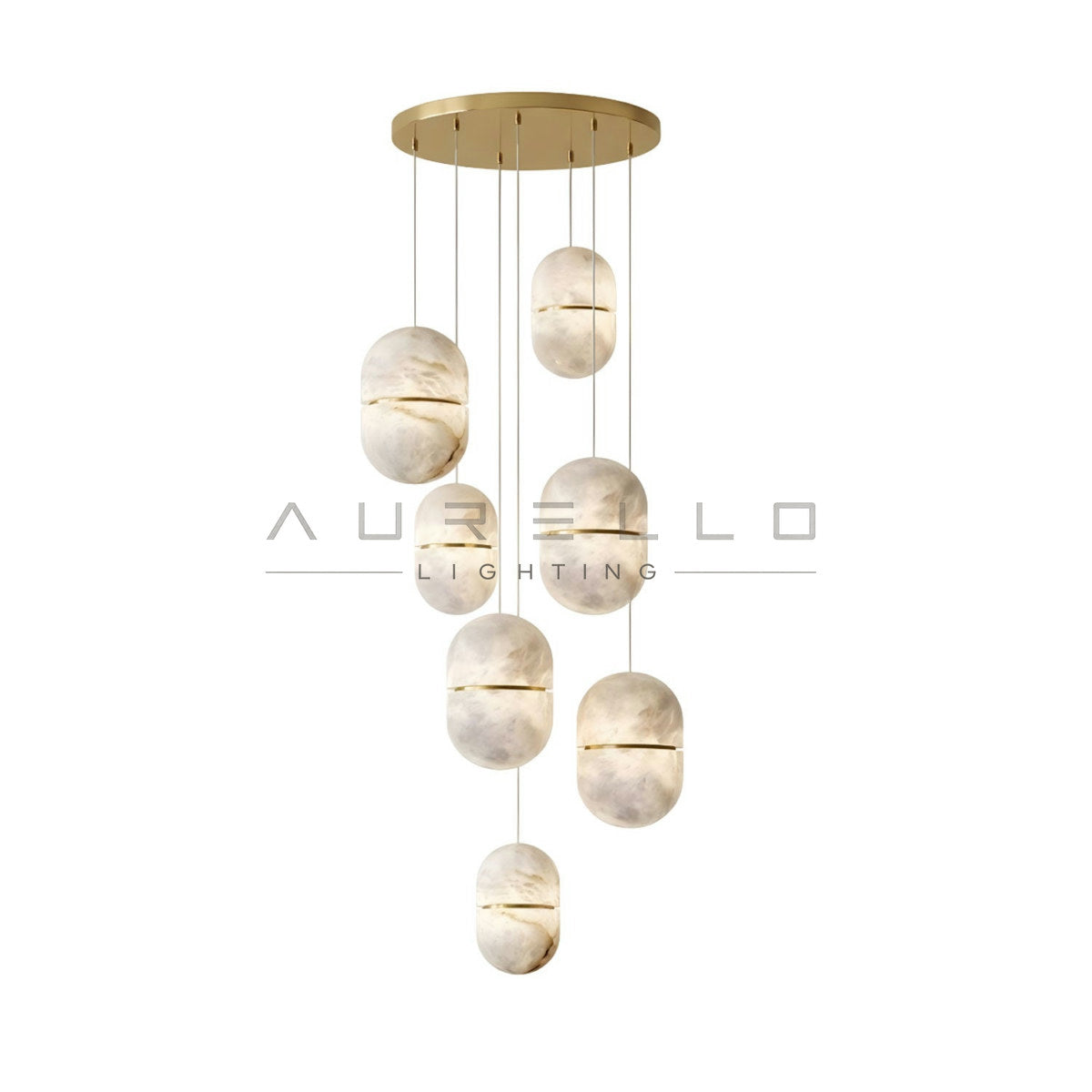 YUM Alabaster Pendant Light
