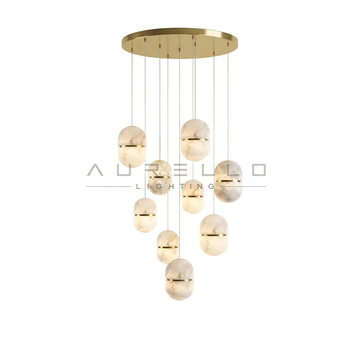 YUM Alabaster Pendant Light