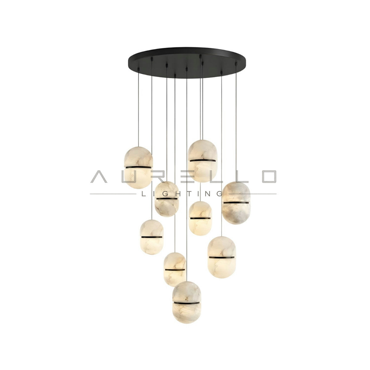 YUM Alabaster Pendant Light