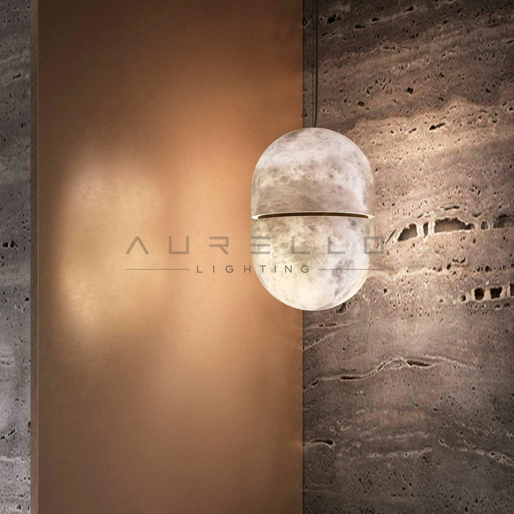 YUM Alabaster Pendant Light