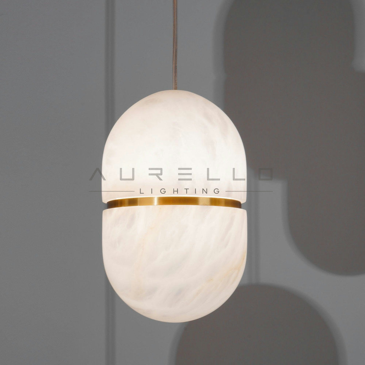 YUM Alabaster Pendant Light