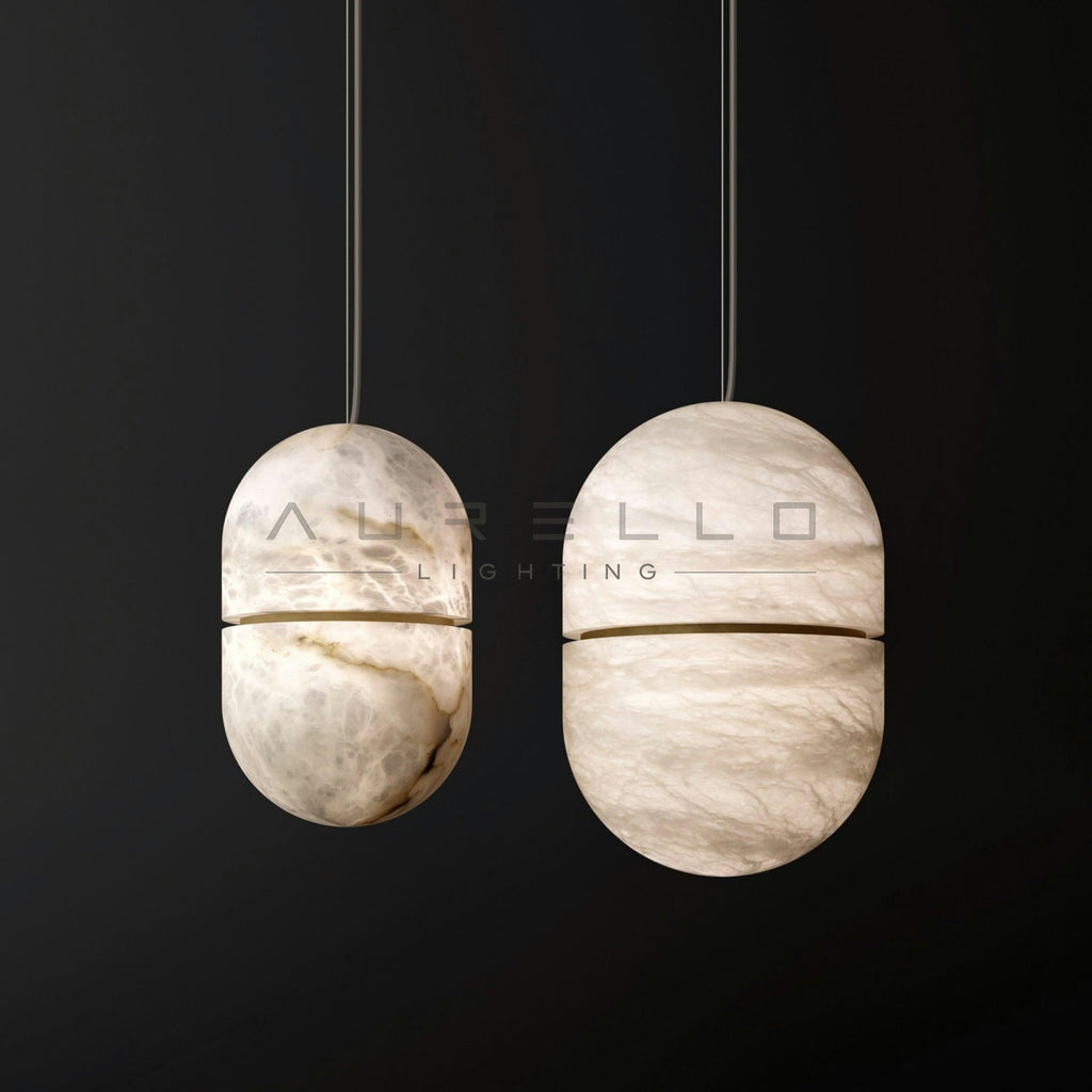 YUM Alabaster Pendant Light
