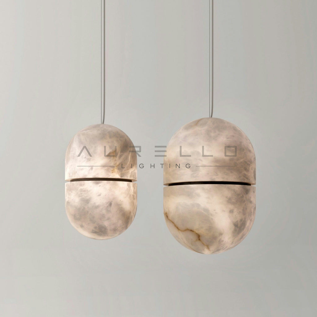 YUM Alabaster Pendant Light