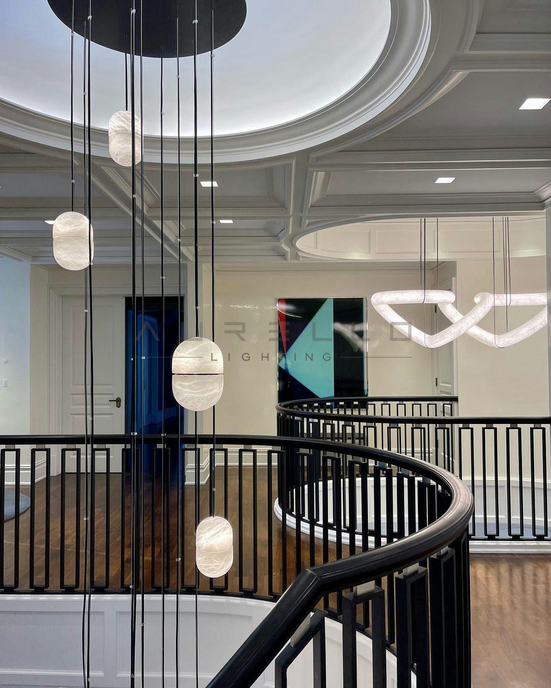 YUM Alabaster Pendant Light
