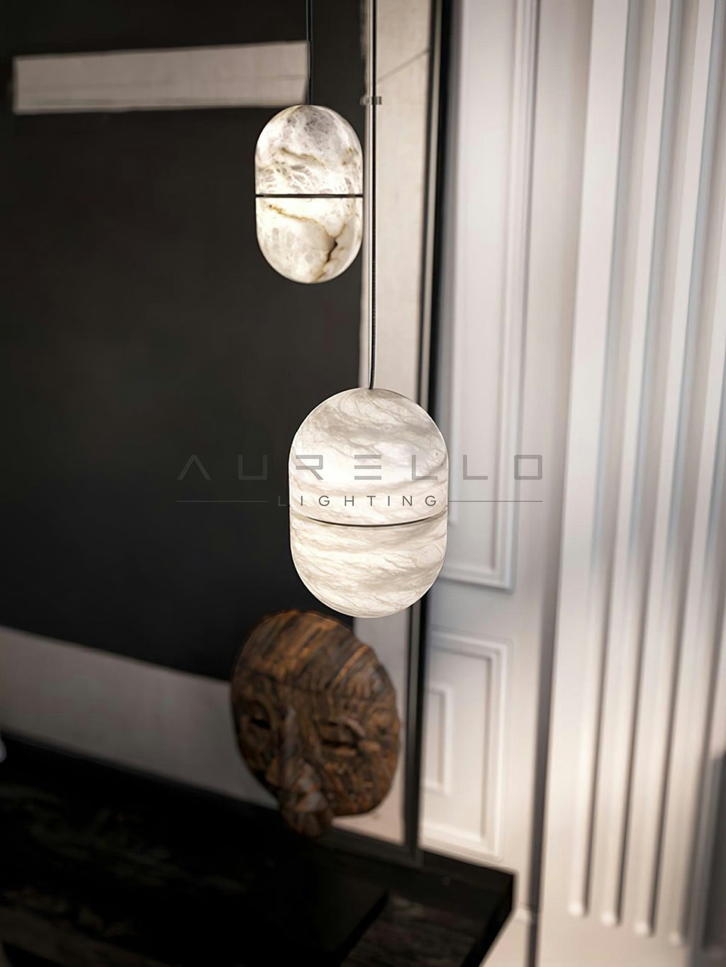 YUM Alabaster Pendant Light