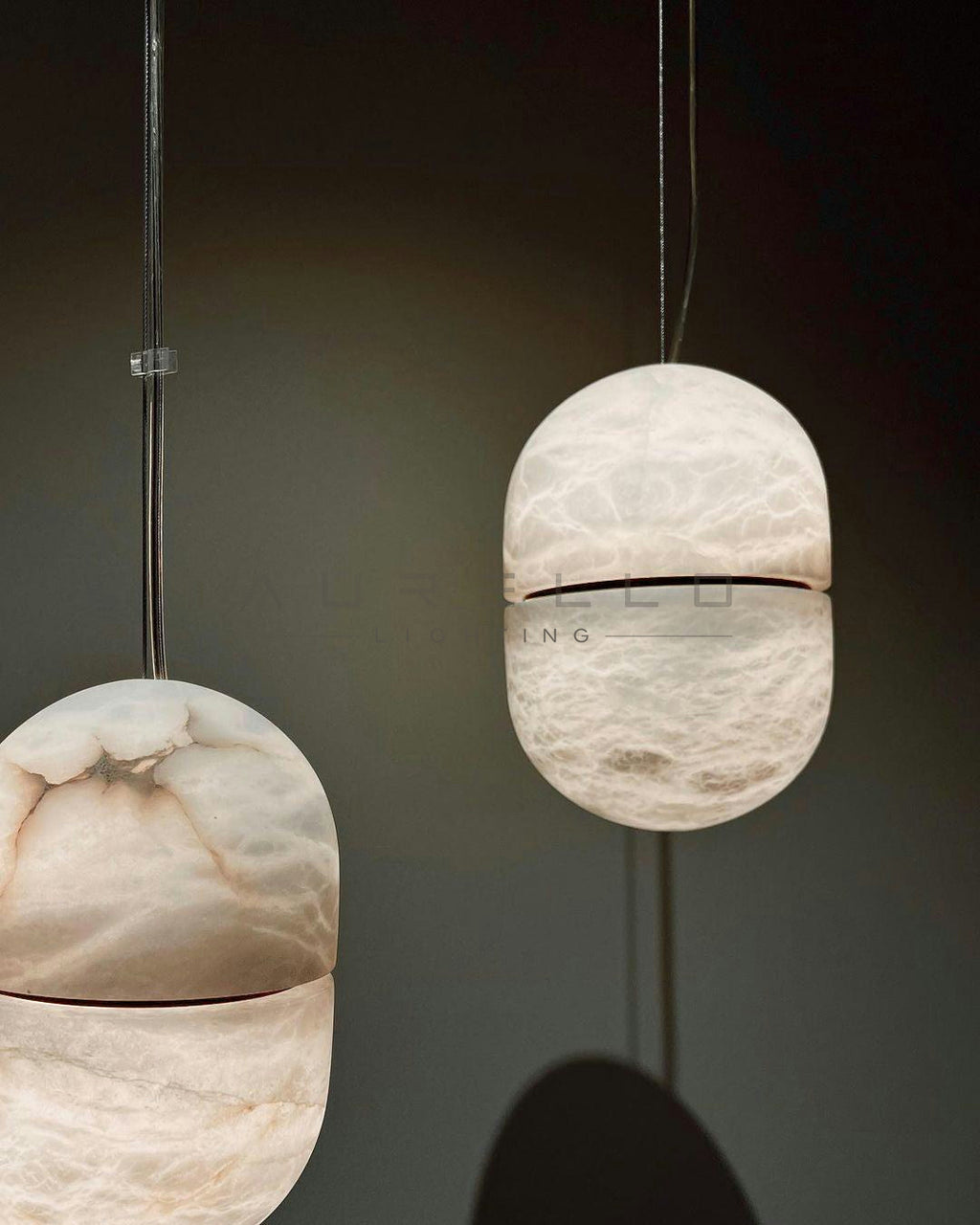 YUM Alabaster Pendant Light