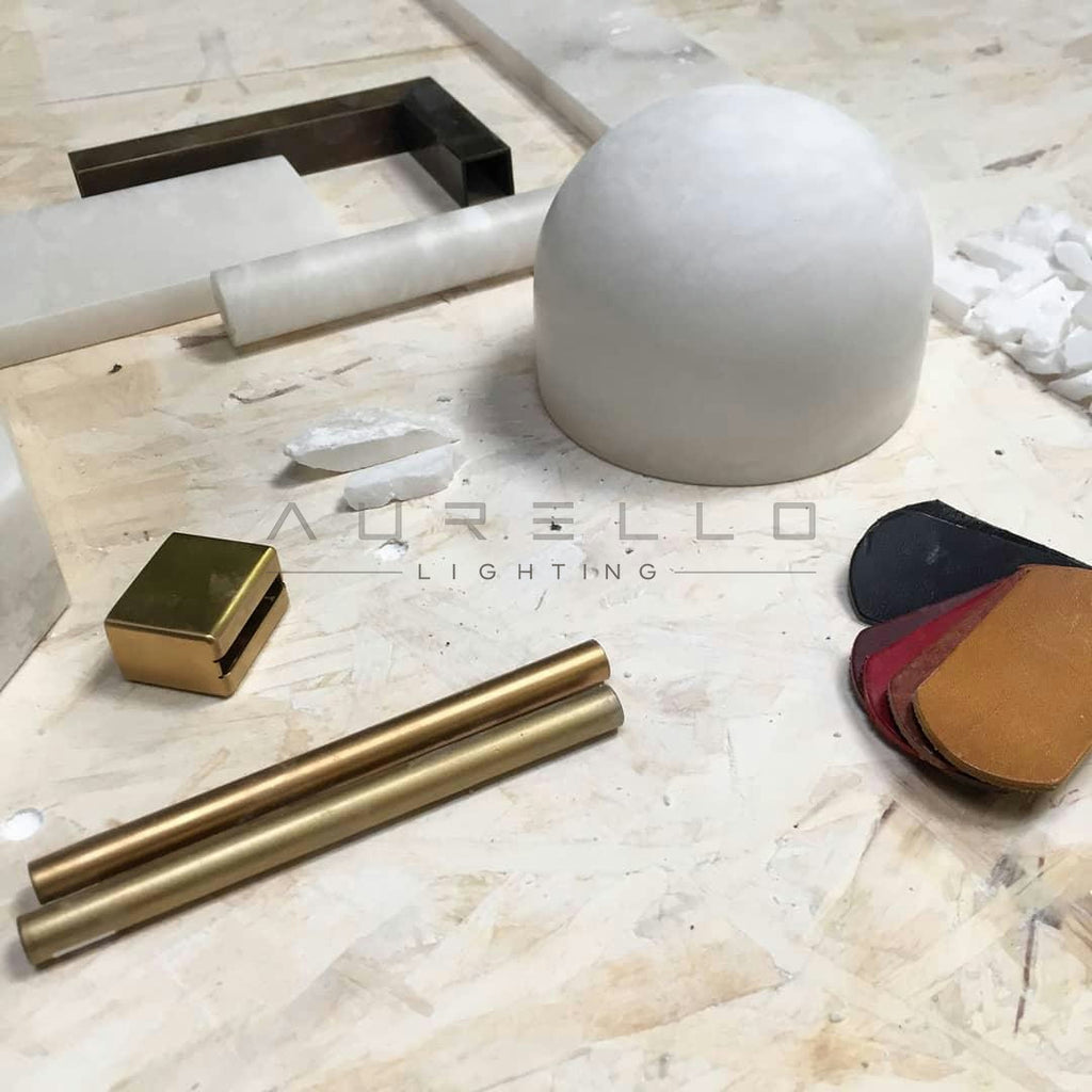 YUM Alabaster Pendant Light