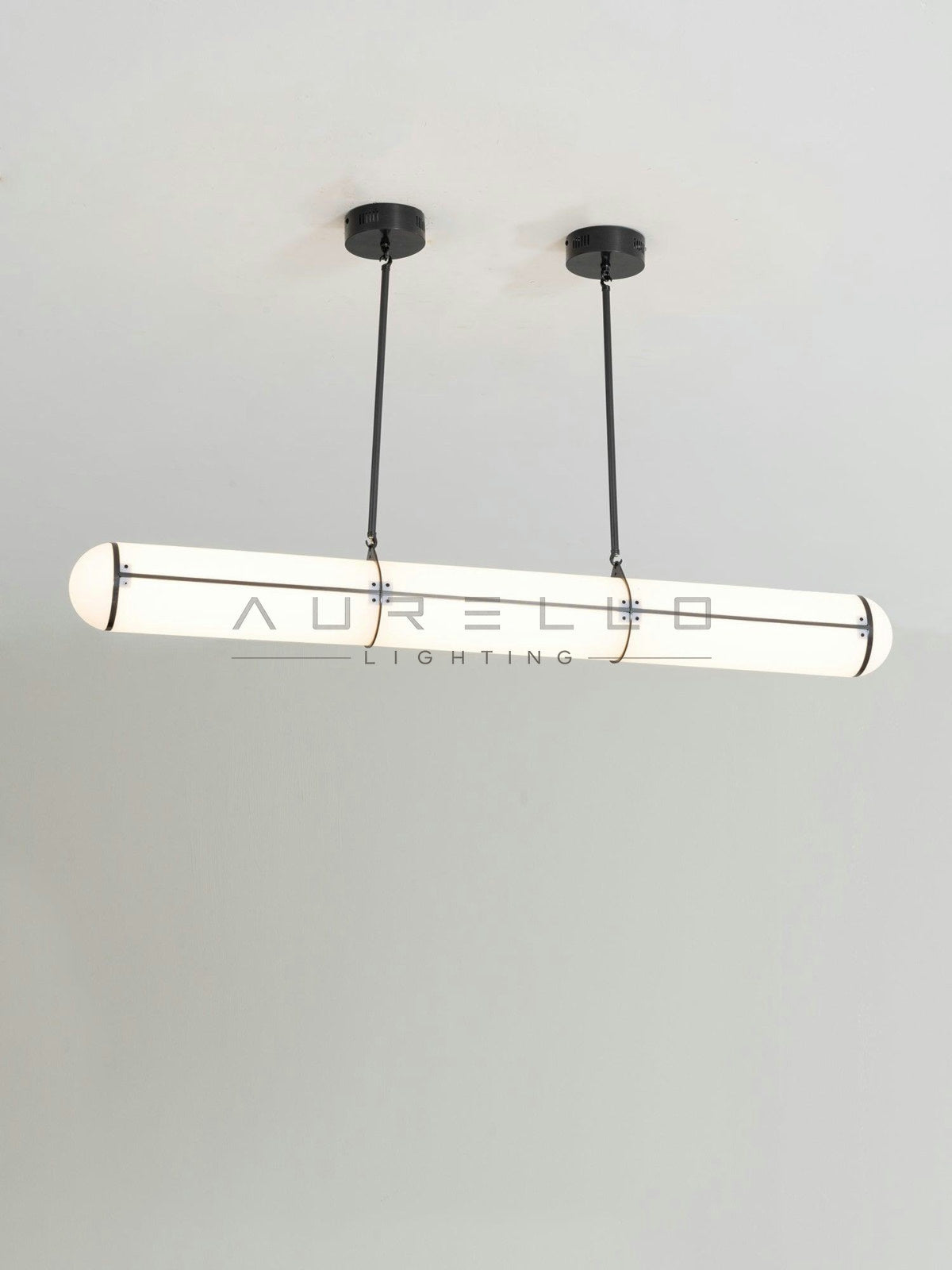 Cylindrical Endless Pendant Light