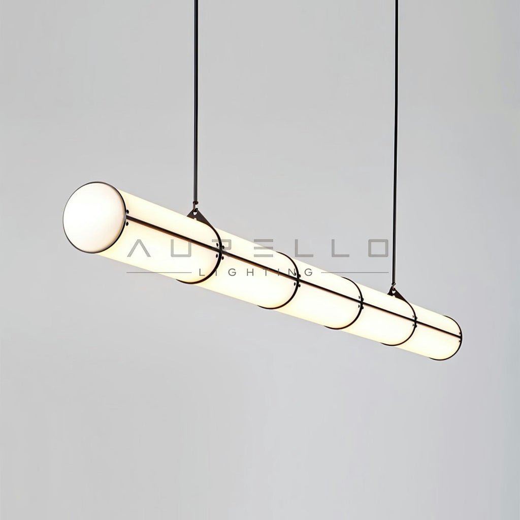 Cylindrical Endless Pendant Light