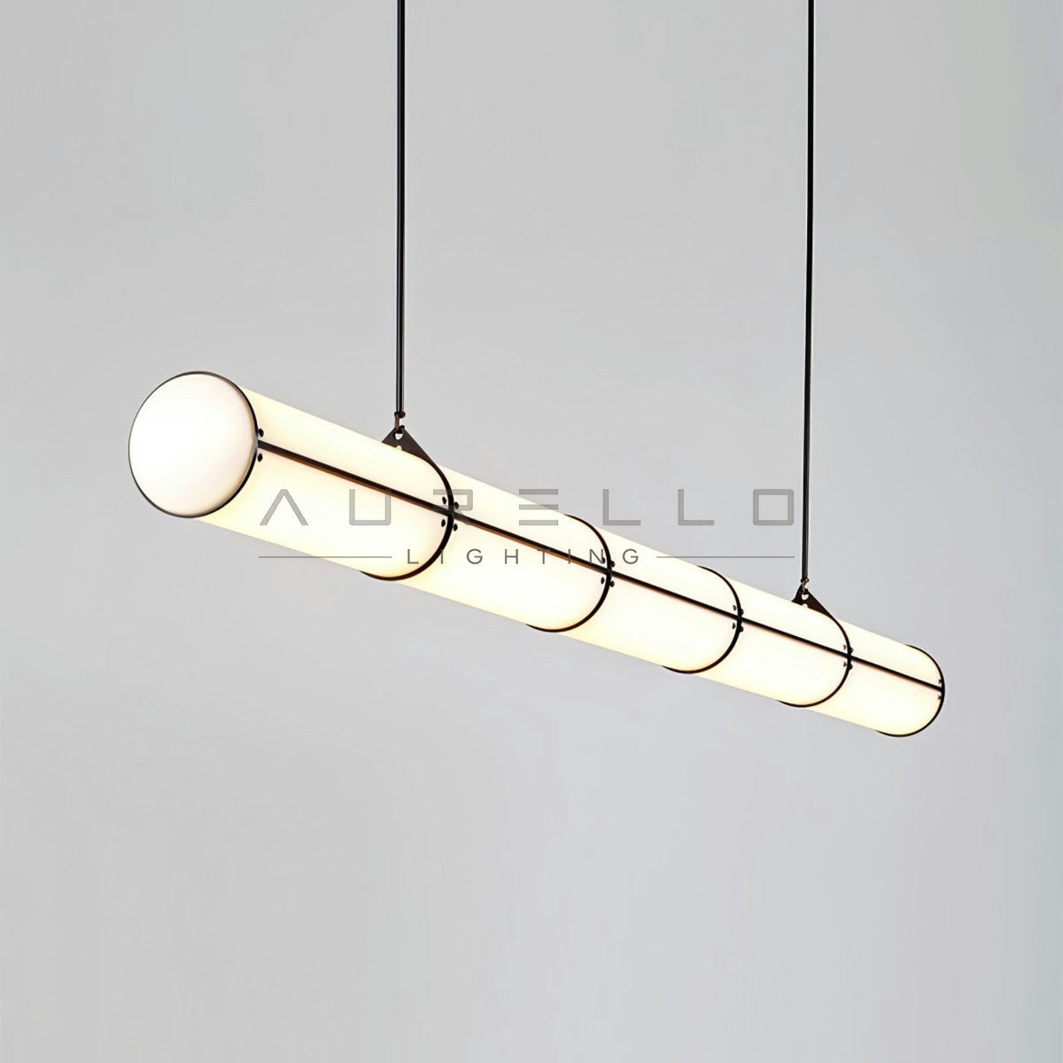 Cylindrical Endless Pendant Light