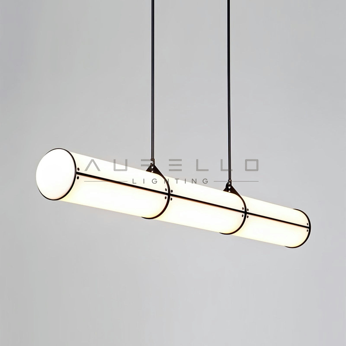 Cylindrical Endless Pendant Light