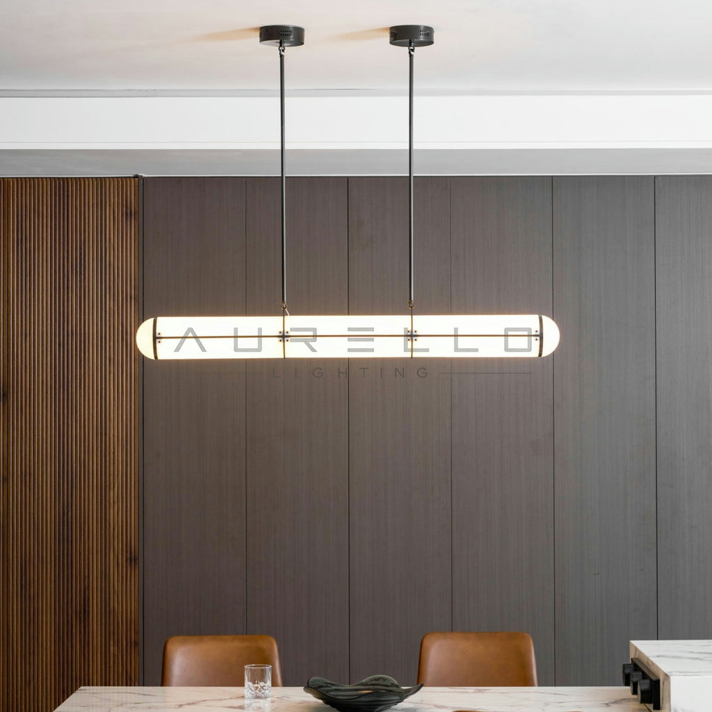 Cylindrical Endless Pendant Light