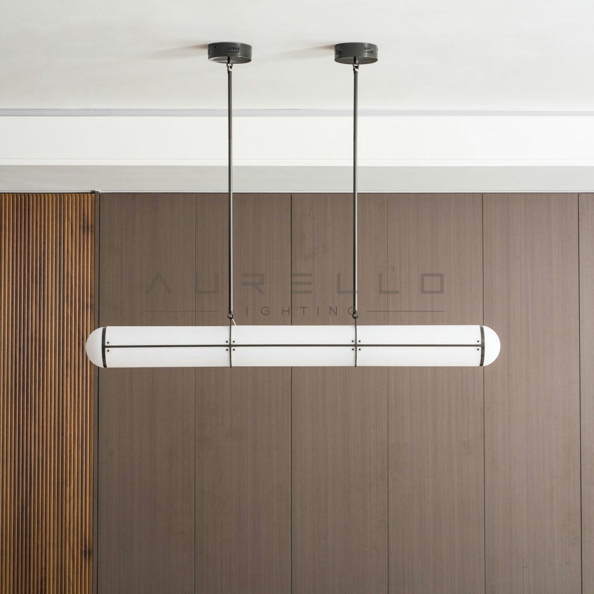 Cylindrical Endless Pendant Light