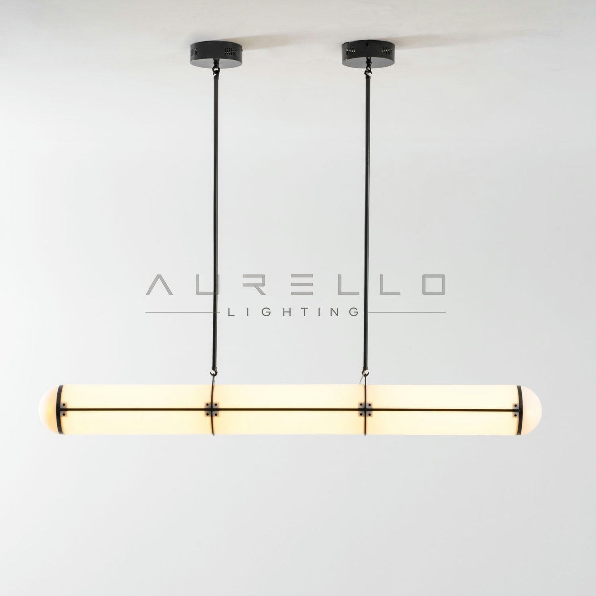 Cylindrical Endless Pendant Light