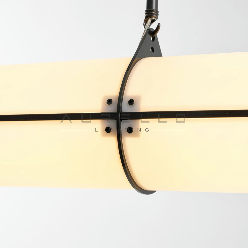 Cylindrical Endless Pendant Light