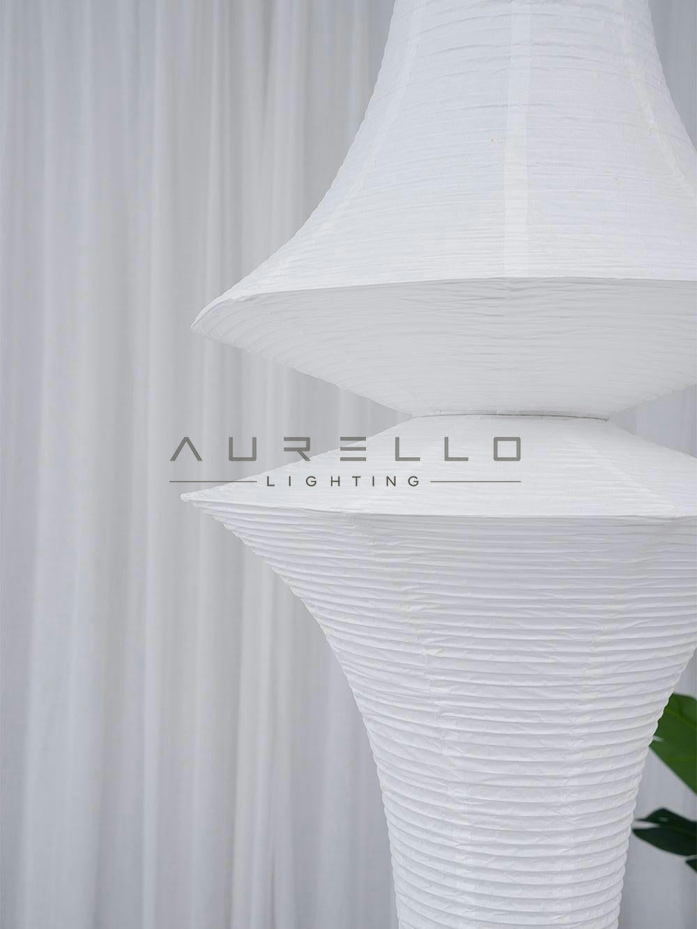 Washi Paper E Pendant Light