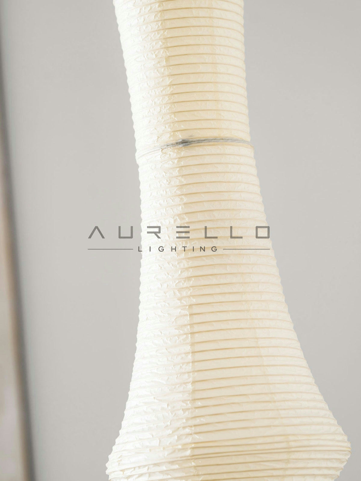 Washi Paper E Pendant Light