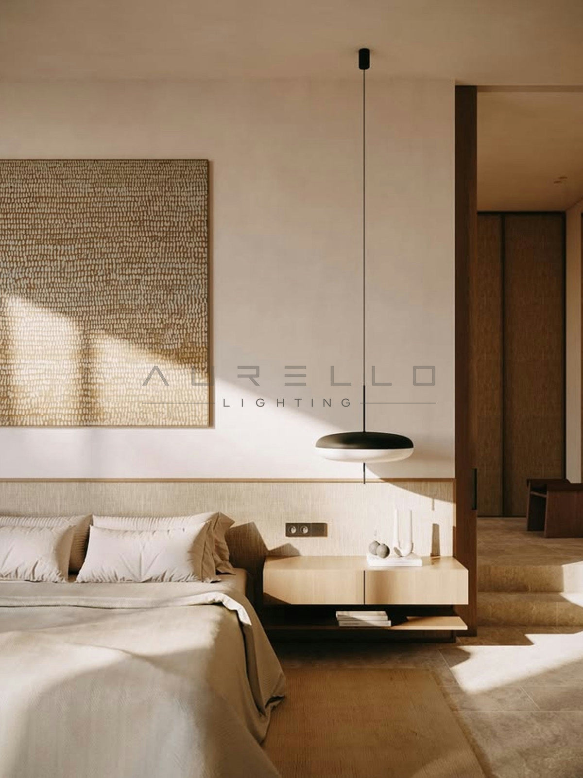 Opal Disc Suspension Lamp